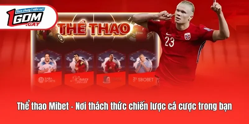 Thể thao Mibet - Nơi thách thức chiến lược cá cược trong bạn